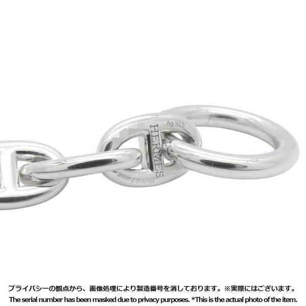 エルメス ブレスレット シェーヌダンクルTPM 28コマ SV925シルバー HERMES ジュエリー