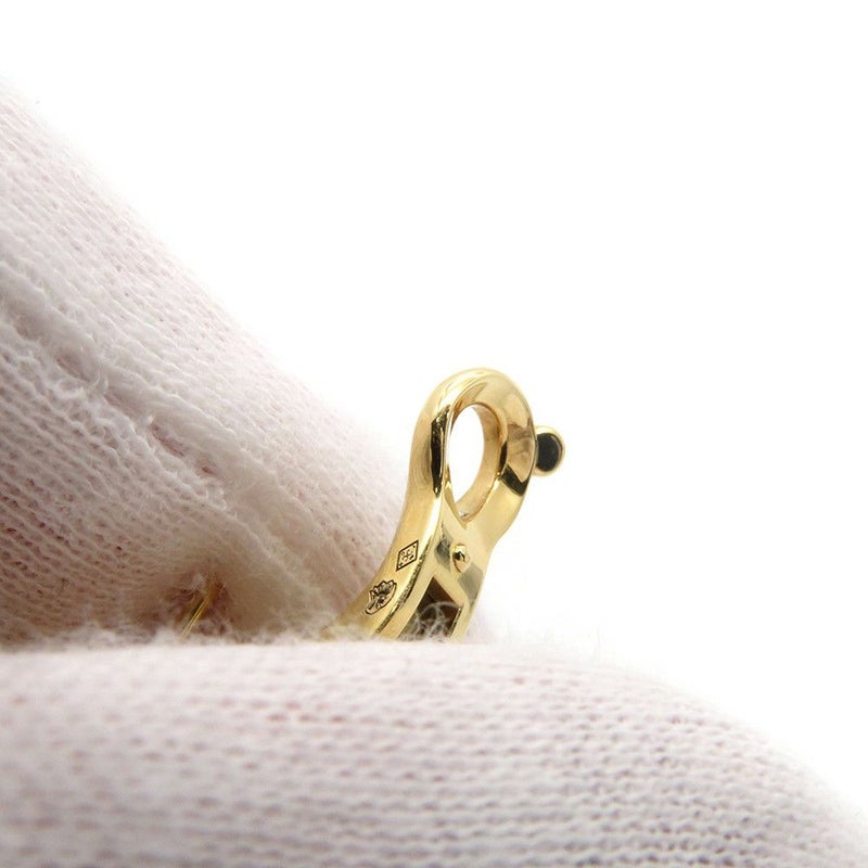 ヴァンクリーフ&アーペル ピアス ヴィンテージ アルハンブラ イヤリング カーネリアン K18YG VCARD40400