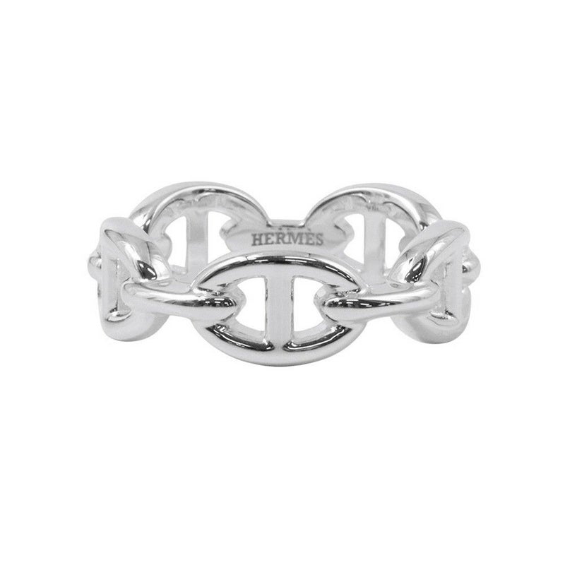 エルメス リング シェーヌダンクル アンシェネPM SV925シルバー リングサイズ56 HERMES ジュエリー