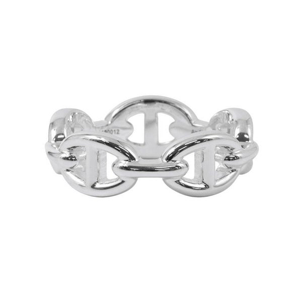 エルメス リング シェーヌダンクル アンシェネPM SV925シルバー リングサイズ56 HERMES ジュエリー