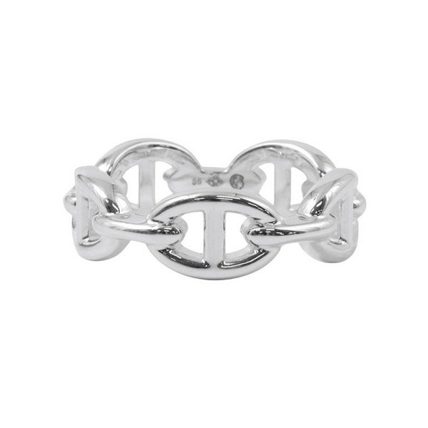 エルメス リング シェーヌダンクル アンシェネPM SV925シルバー リングサイズ56 HERMES ジュエリー