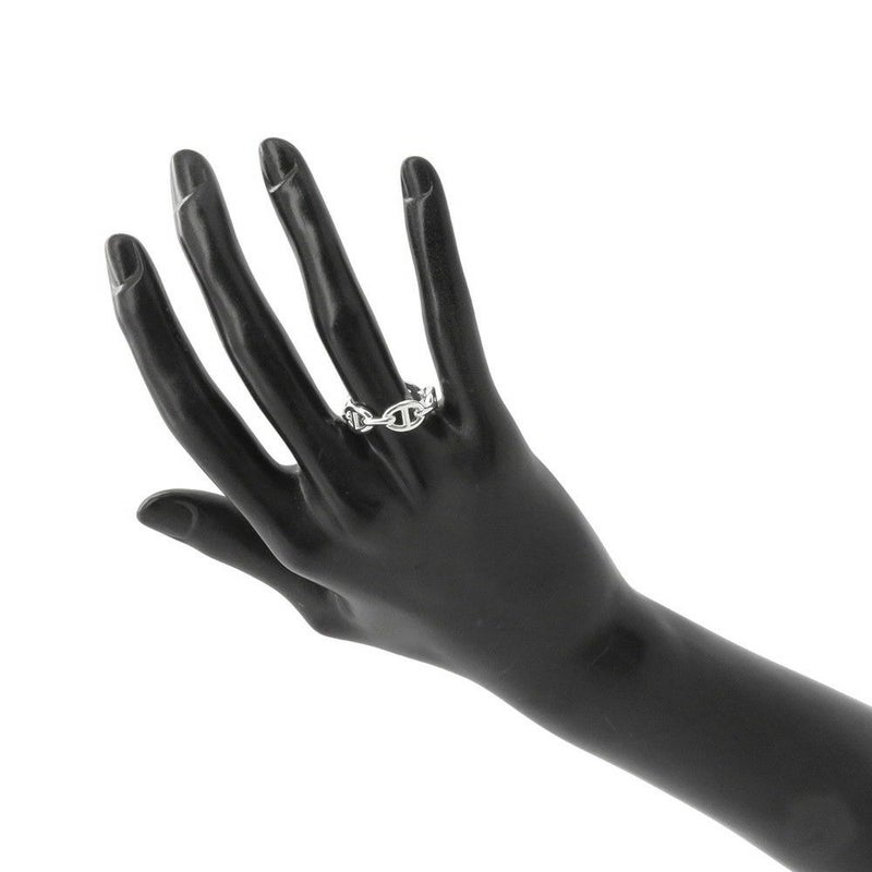 エルメス リング シェーヌダンクル アンシェネPM SV925シルバー リングサイズ56 HERMES ジュエリー