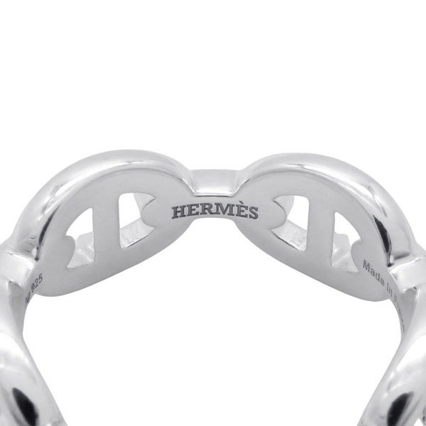エルメス リング シェーヌダンクル アンシェネPM SV925シルバー リングサイズ56 HERMES ジュエリー