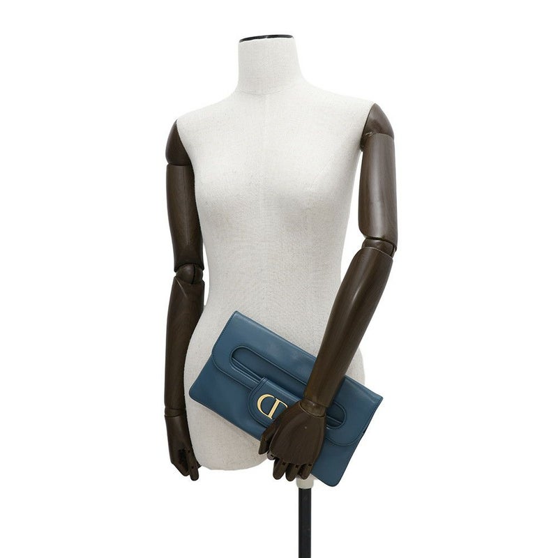 クリスチャン・ディオール チェーンショルダーバッグ DOUBLE レザー M8641U Christian Dior 2way クラッチ セール品