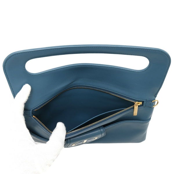 クリスチャン・ディオール チェーンショルダーバッグ DOUBLE レザー M8641U Christian Dior 2way クラッチ セール品