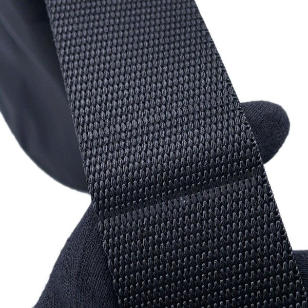 プラダ ショルダーバッグ サフィアーノ ロゴ ナイロン PRADA メッセンジャーバッグ 黒