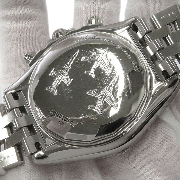 ブライトリング クロノマット ブルーインパルス 500本限定 A156CBIPA BREITLING 腕時計 ブルー文字盤