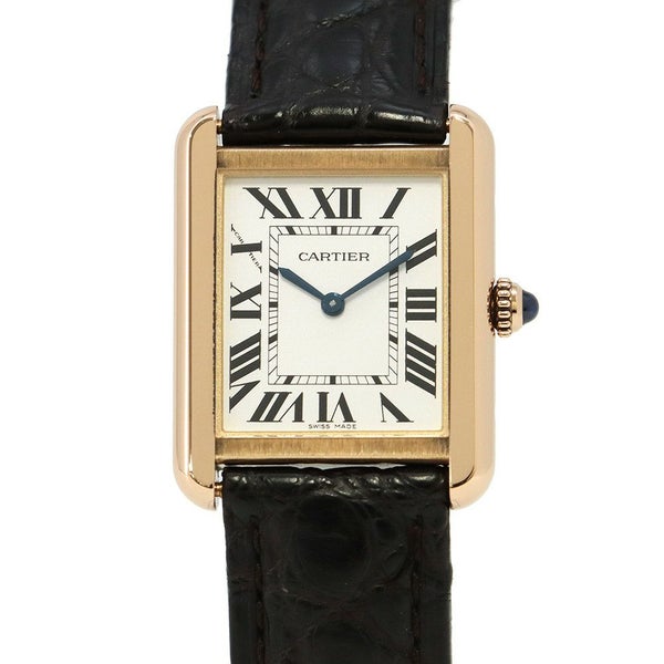 カルティエ タンク ソロ SM W5200024 Cartier 腕時計 ウォッチ クォーツ シルバー文字盤