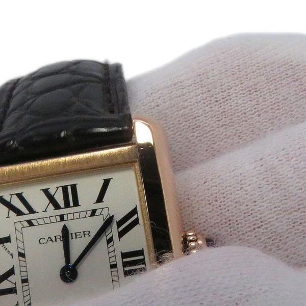 カルティエ タンク ソロ SM W5200024 Cartier 腕時計 ウォッチ クォーツ シルバー文字盤