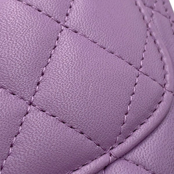 シャネル チェーンショルダーバッグ マトラッセ ココマーク ハート ラムスキン AP2784 CHANEL ポシェット