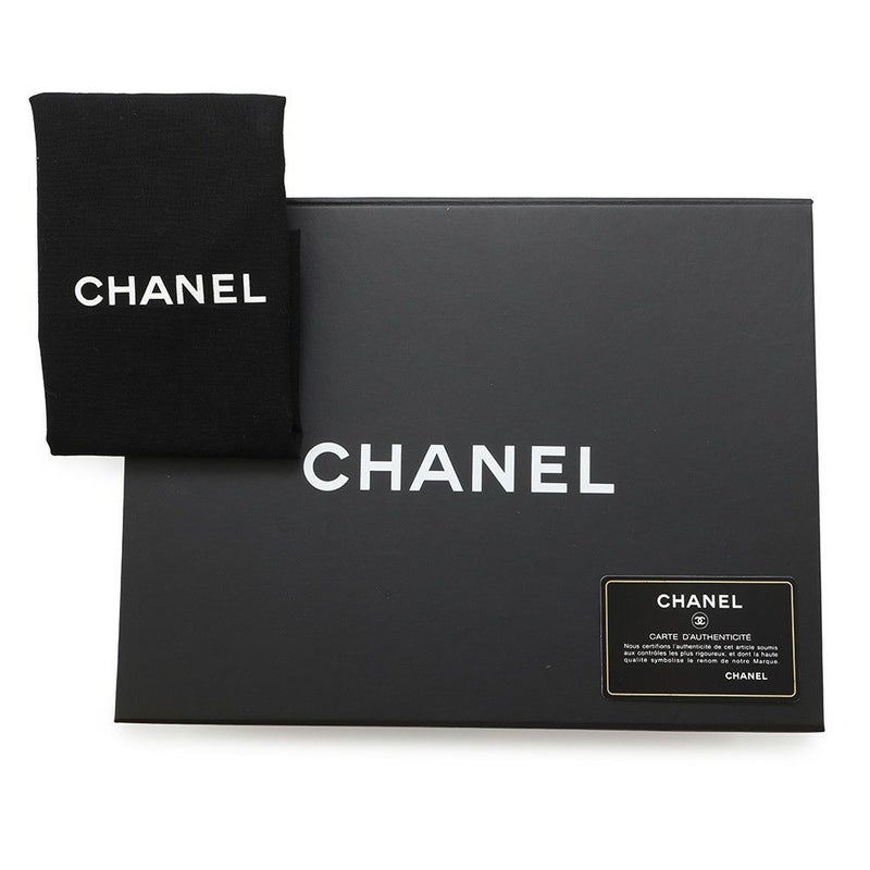 シャネル チェーンショルダーバッグ マトラッセ ココマーク レザー CHANEL 黒