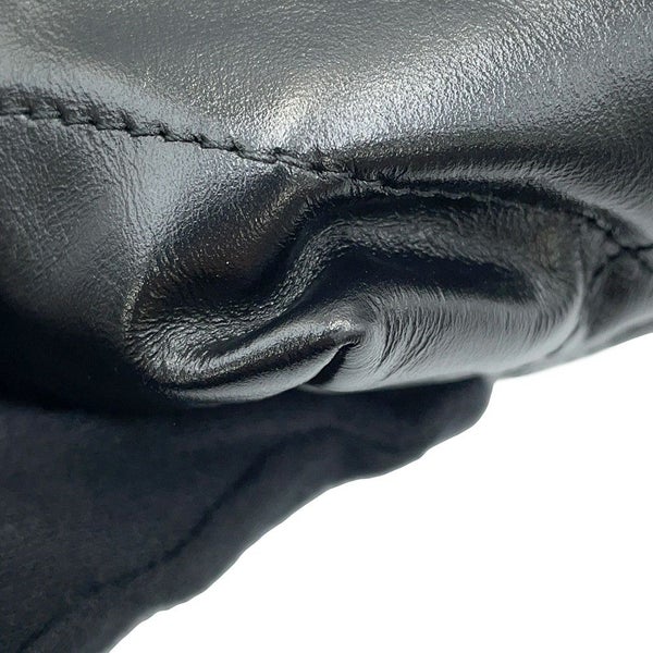 シャネル ハンドバッグ CHANEL 22 ミニ ココマーク シャイニーカーフレザー AS3980 CHANEL 2way 黒