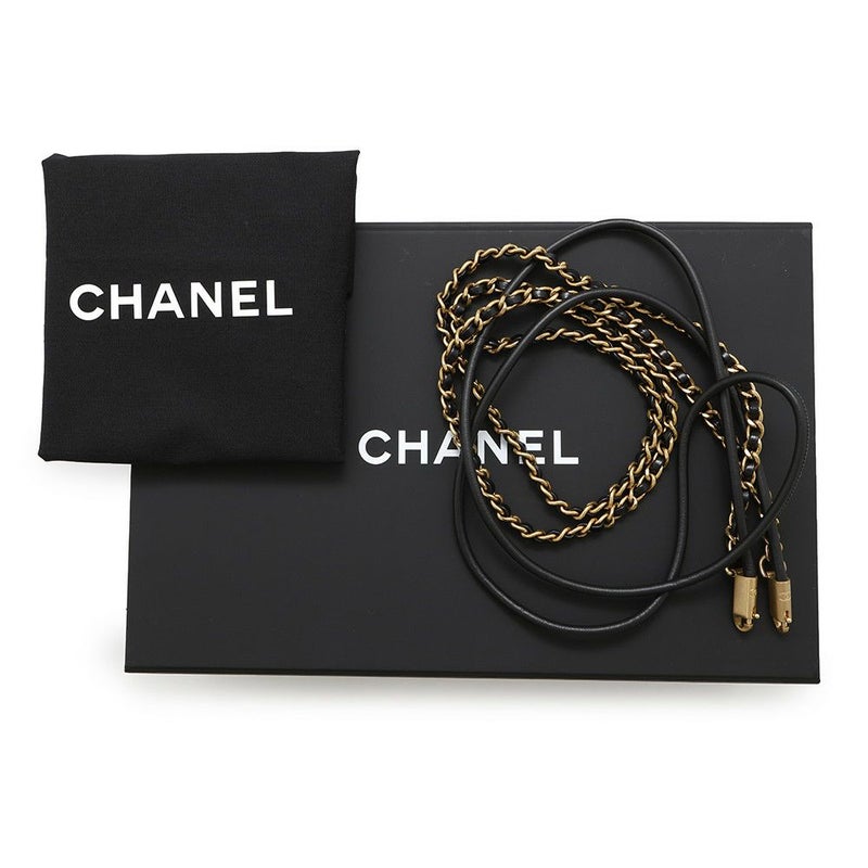 シャネル ハンドバッグ CHANEL 22 ミニ ココマーク シャイニーカーフレザー AS3980 CHANEL 2way 黒