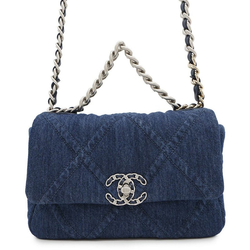 シャネル チェーンショルダーバッグ 19 デニム AS1160 CHANEL 2way