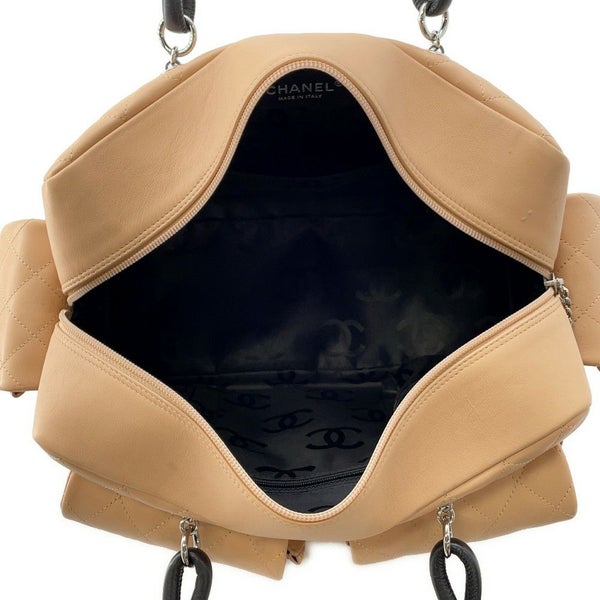 シャネル ショルダーバッグ マトラッセ ココマーク カンボンライン マルチポケット A25173 CHANEL