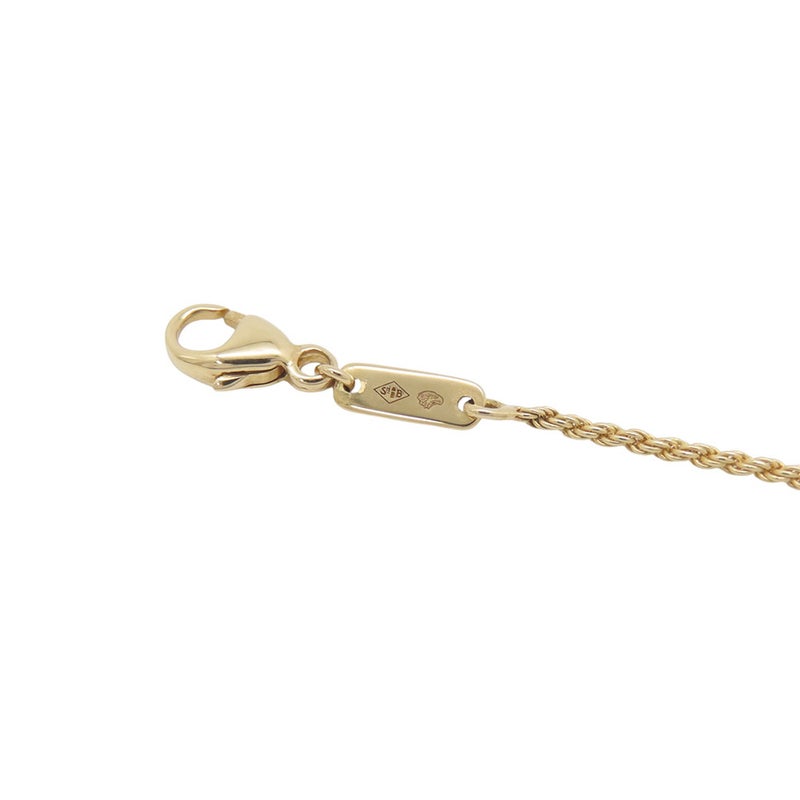 ブシュロン ネックレス セルパンボエム ペンダント エクストラスモール マザーオブパール 1P 0.75ct/ダイヤ 1P 0.03ct K18YG JPN00626
