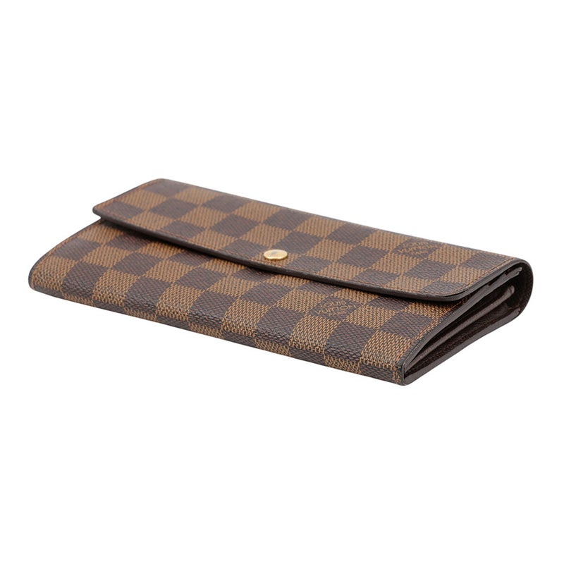 ルイヴィトン 長財布 ダミエ・エベヌ ポルトフォイユ・サラ 旧型 N61734 LOUIS VUITTON ヴィトン 財布