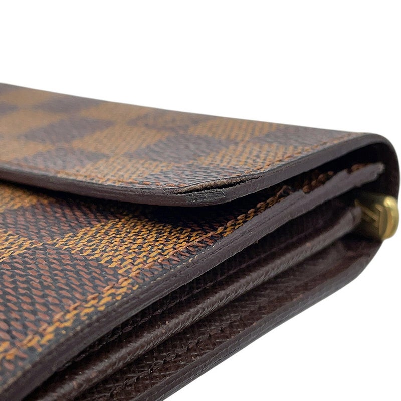 ルイヴィトン 長財布 ダミエ・エベヌ ポルトフォイユ・サラ 旧型 N61734 LOUIS VUITTON ヴィトン 財布