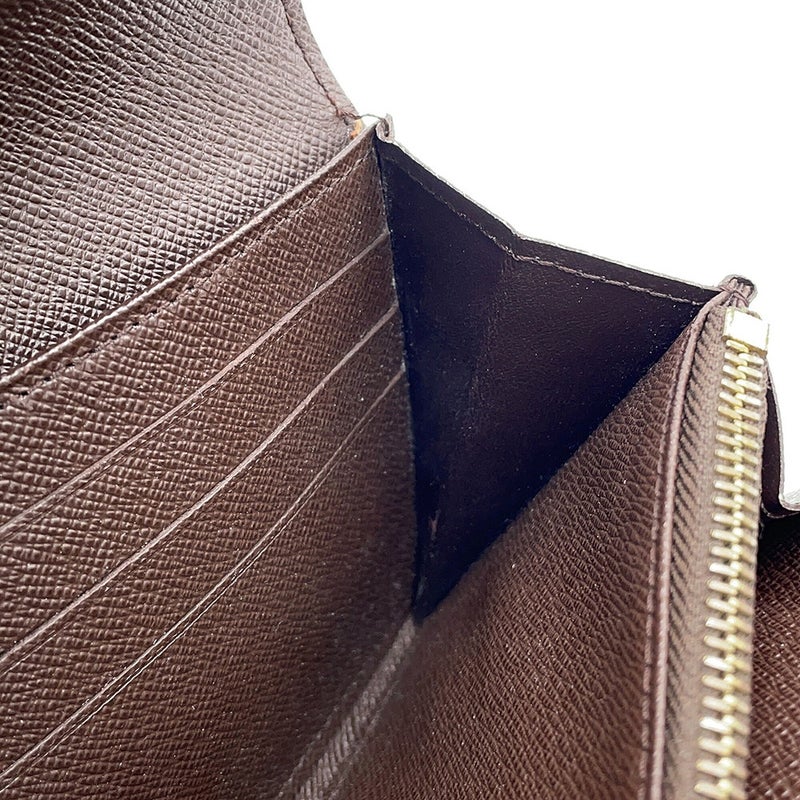 ルイヴィトン 長財布 ダミエ・エベヌ ポルトフォイユ・サラ 旧型 N61734 LOUIS VUITTON ヴィトン 財布