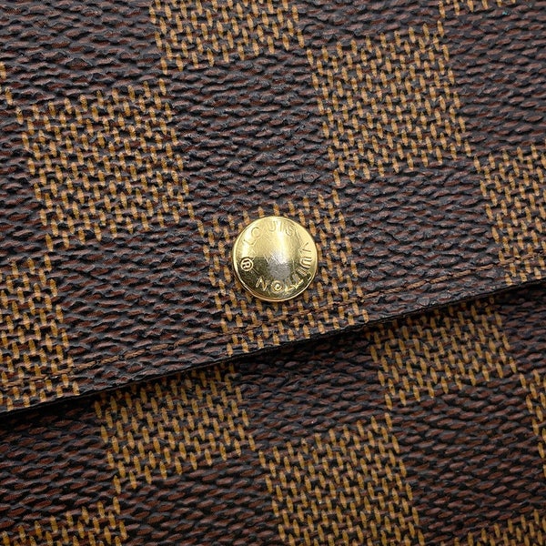 ルイヴィトン 長財布 ダミエ・エベヌ ポルトフォイユ・サラ 旧型 N61734 LOUIS VUITTON ヴィトン 財布