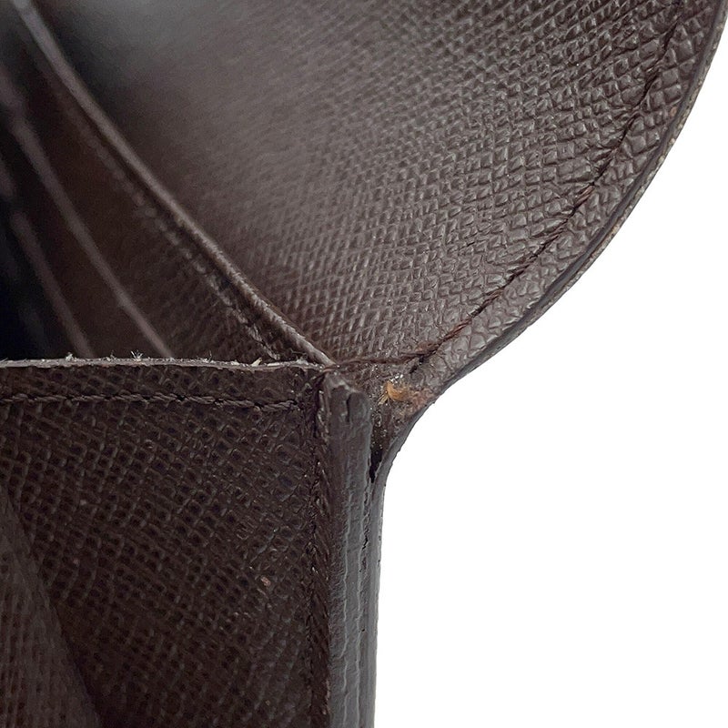 ルイヴィトン 長財布 ダミエ・エベヌ ポルトフォイユ・サラ 旧型 N61734 LOUIS VUITTON ヴィトン 財布