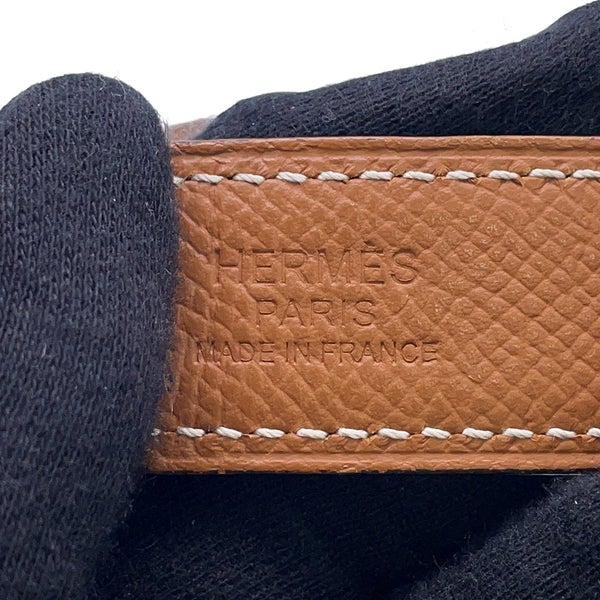 エルメス ベルト ガンマ ブラック/ゴールド/ゴールド金具 スイフト/エプソン U刻印 サイズ85 HERMES リバーシブル
