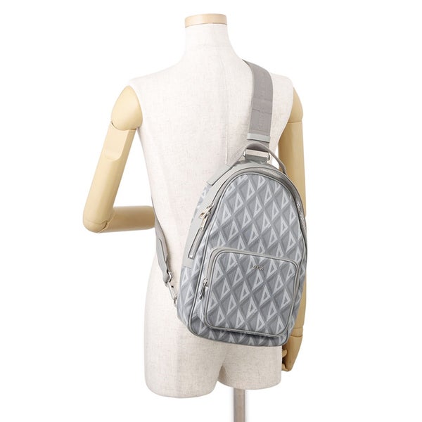 クリスチャン・ディオール ボディバッグ CD ダイアモンド Rider ミニ スリングバッグ PVC 1ESBO038CDP Christian Dior