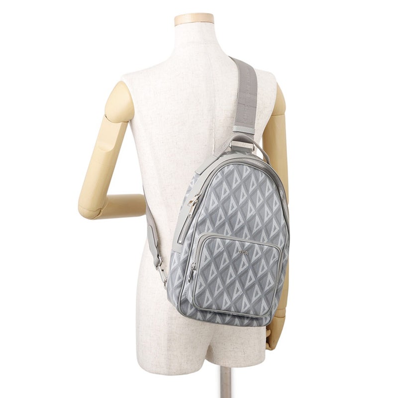 クリスチャン・ディオール ボディバッグ CD ダイアモンド Rider ミニ スリングバッグ PVC 1ESBO038CDP Christian Dior