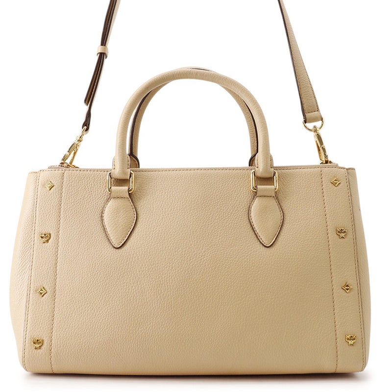 エムシーエム トートバッグ ヴィセトス レザー MWT3SAF38IG001 MCM 2way
