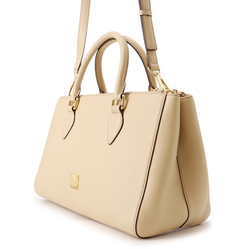 エムシーエム トートバッグ ヴィセトス レザー MWT3SAF38IG001 MCM 2way