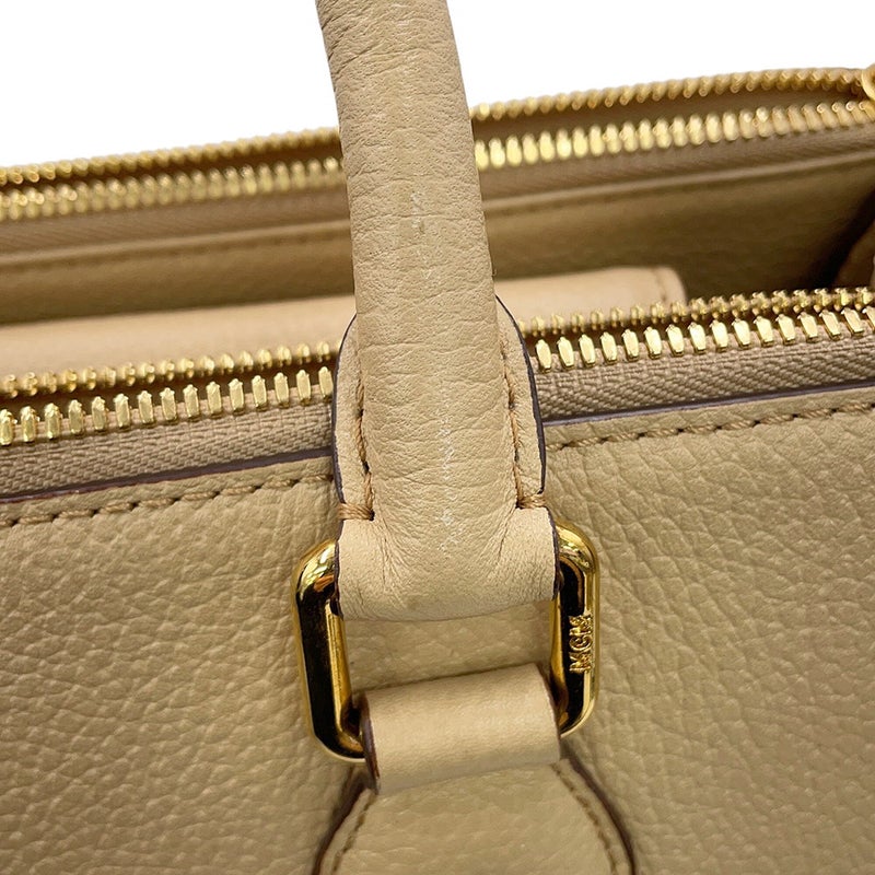 エムシーエム トートバッグ ヴィセトス レザー MWT3SAF38IG001 MCM 2way