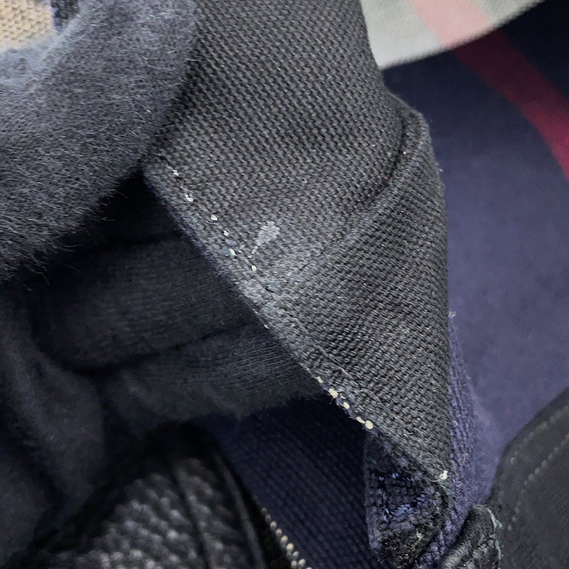 バーバリー リュック キャンバス バックパック 3945950 BURBERRY バッグ リュックサック 黒