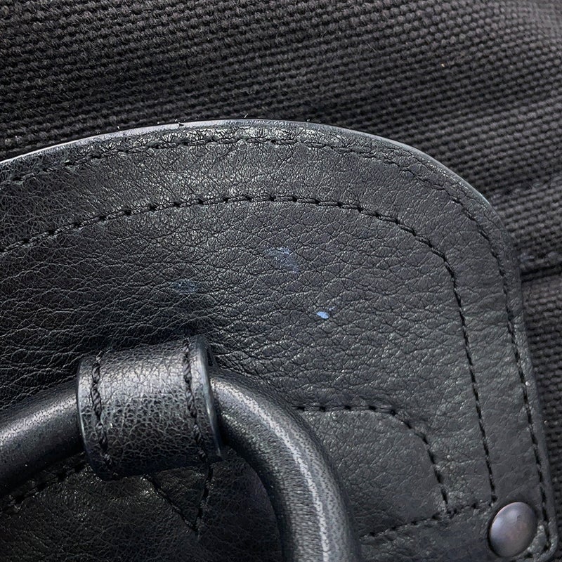 バーバリー リュック キャンバス バックパック 3945950 BURBERRY バッグ リュックサック 黒