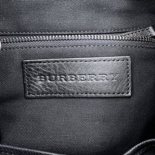バーバリー リュック キャンバス バックパック 3945950 BURBERRY バッグ リュックサック 黒