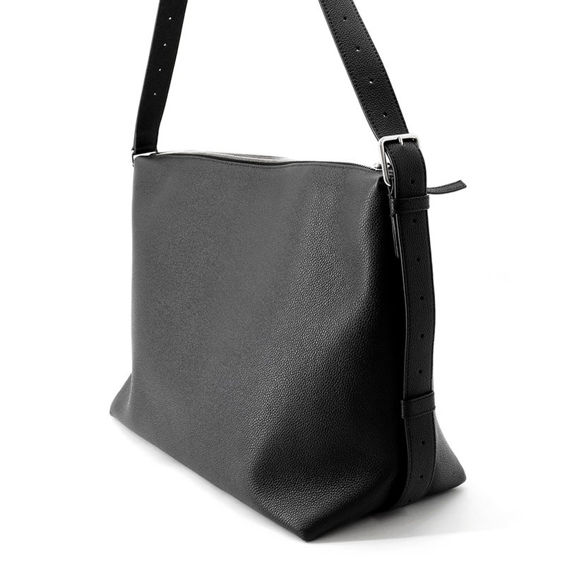 バレンシアガ ショルダーバッグ クレジット メッセンジャーバッグ ラージ ソフトグレインカーフレザー 806247 BALENCIAGA 黒