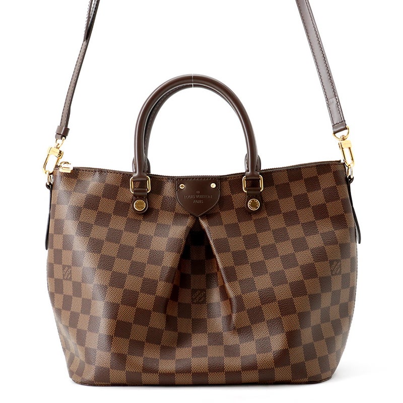ルイヴィトン ハンドバッグ ダミエ・エベヌ シエナPM N41545 LOUIS VUITTON ヴィトン バッグ 2wayショルダーバッグ