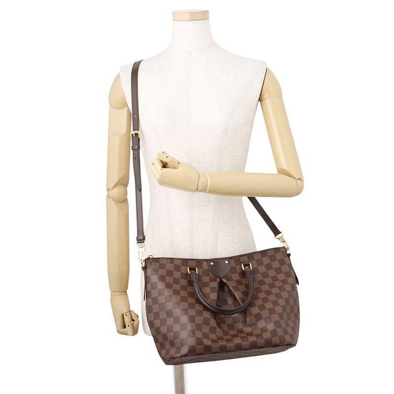 ルイヴィトン ハンドバッグ ダミエ・エベヌ シエナPM N41545 LOUIS VUITTON ヴィトン バッグ 2wayショルダーバッグ