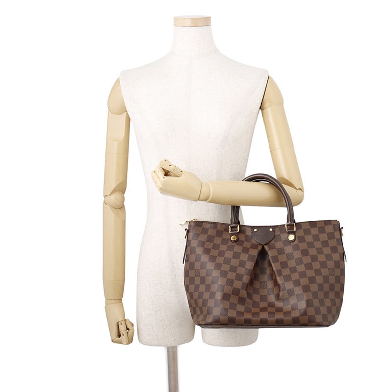 ルイヴィトン ハンドバッグ ダミエ・エベヌ シエナPM N41545 LOUIS VUITTON ヴィトン バッグ 2wayショルダーバッグ