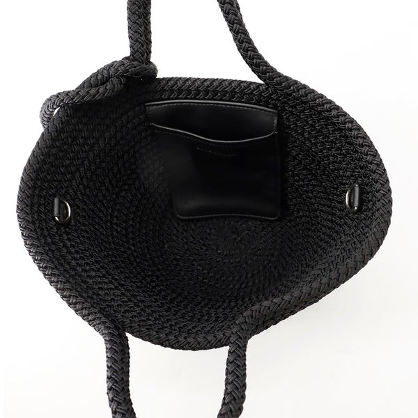 バレンシアガ ハンドバッグ イビザ バスケット バッグ ナイロン 695612 BALENCIAGA 2way かごバッグ 黒