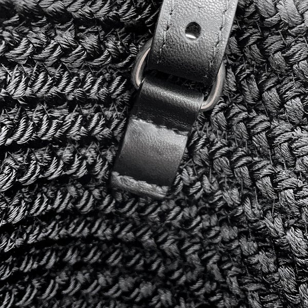バレンシアガ ハンドバッグ イビザ バスケット バッグ ナイロン 695612 BALENCIAGA 2way かごバッグ 黒