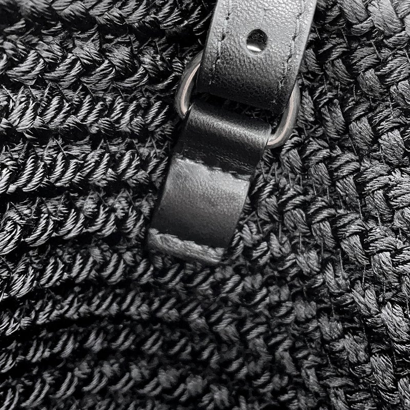 バレンシアガ ハンドバッグ イビザ バスケット バッグ ナイロン 695612 BALENCIAGA 2way かごバッグ 黒