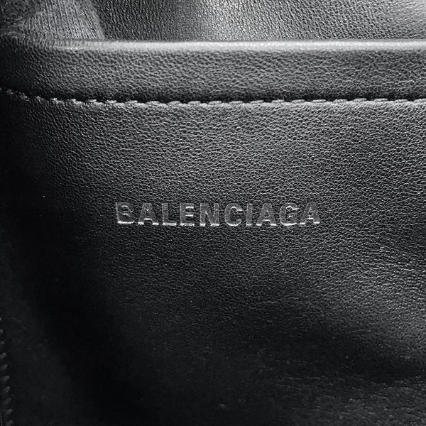 バレンシアガ ハンドバッグ イビザ バスケット バッグ ナイロン 695612 BALENCIAGA 2way かごバッグ 黒