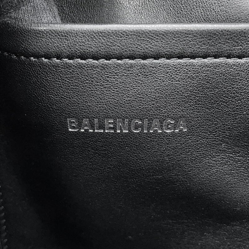 バレンシアガ ハンドバッグ イビザ バスケット バッグ ナイロン 695612 BALENCIAGA 2way かごバッグ 黒