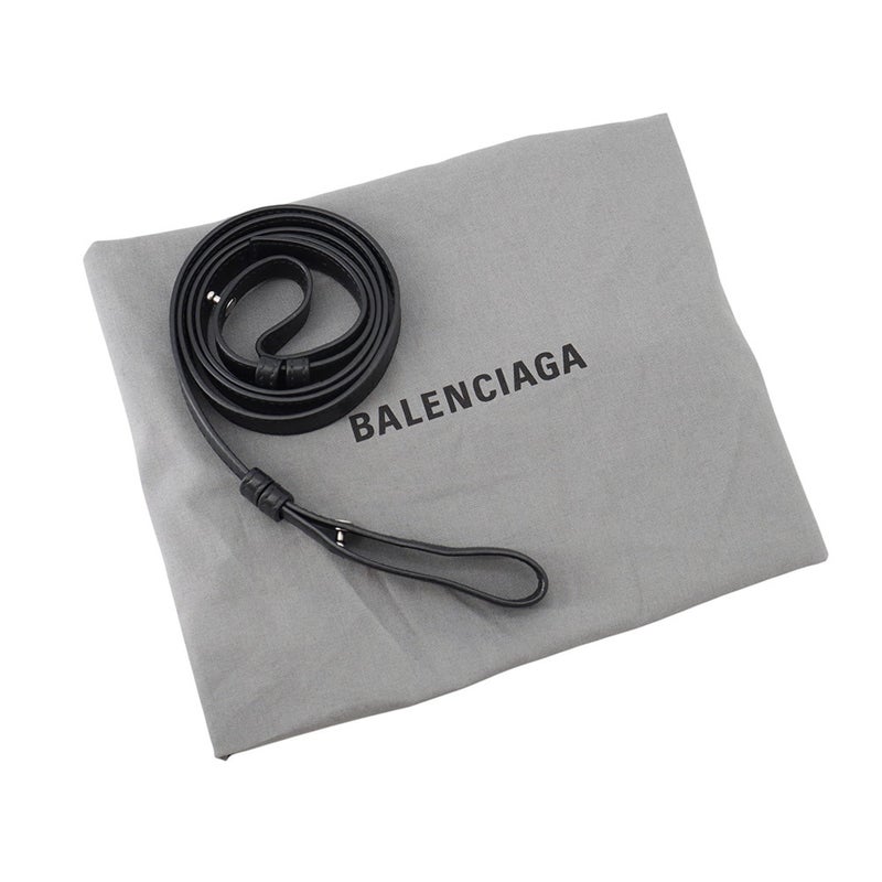 バレンシアガ ハンドバッグ イビザ バスケット バッグ ナイロン 695612 BALENCIAGA 2way かごバッグ 黒