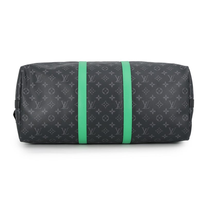 ルイヴィトン ボストンバッグ モノグラム・エクリプス キーポル・ バンドリエール50 M26434 LOUIS VUITTON トラベルバッグ 黒