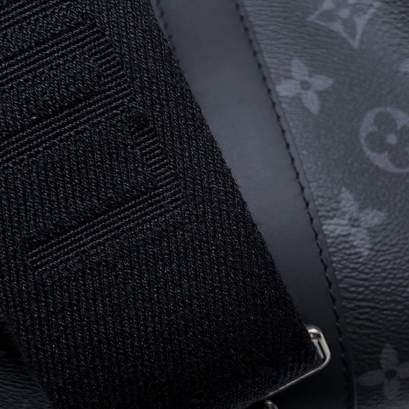 ルイヴィトン ボストンバッグ モノグラム・エクリプス キーポル・ バンドリエール50 M26434 LOUIS VUITTON トラベルバッグ 黒
