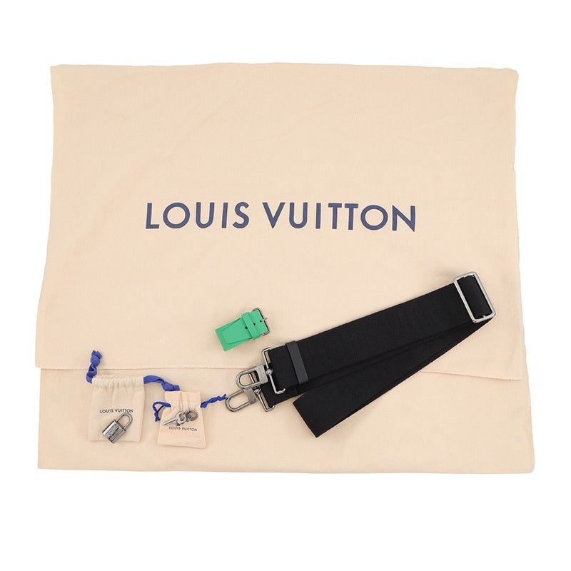 ルイヴィトン ボストンバッグ モノグラム・エクリプス キーポル・ バンドリエール50 M26434 LOUIS VUITTON トラベルバッグ 黒