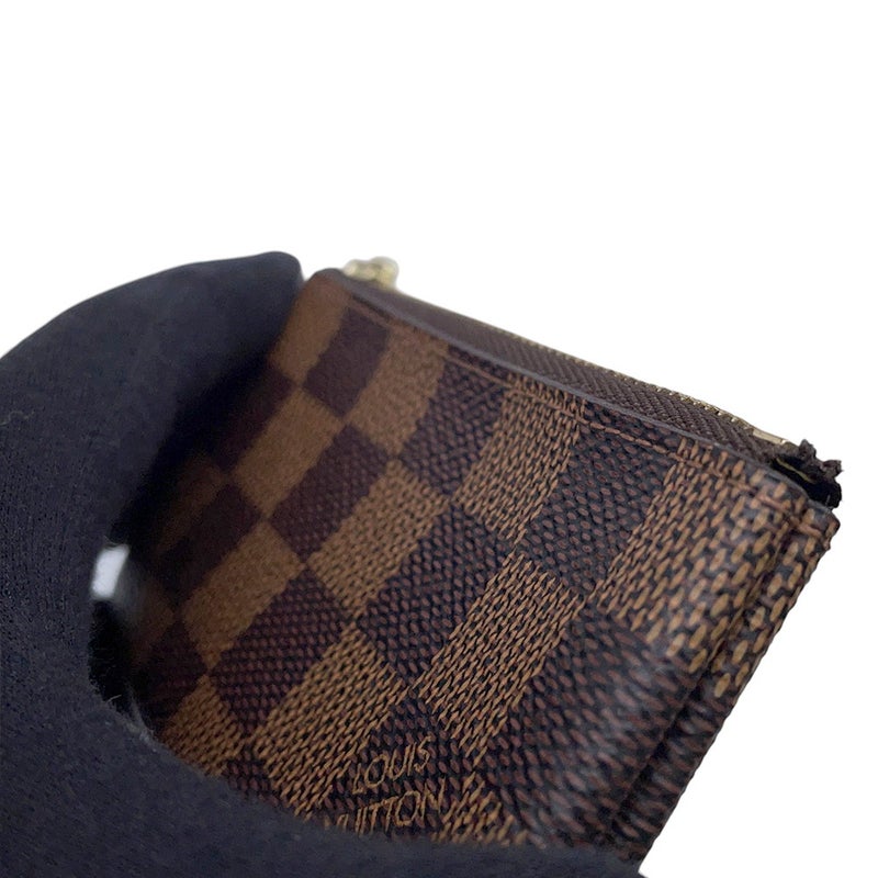 ルイヴィトン コインケース ダミエ・エベヌ ポシェット・クレ N62658 LOUIS VUITTON ヴィトン 小銭入れ