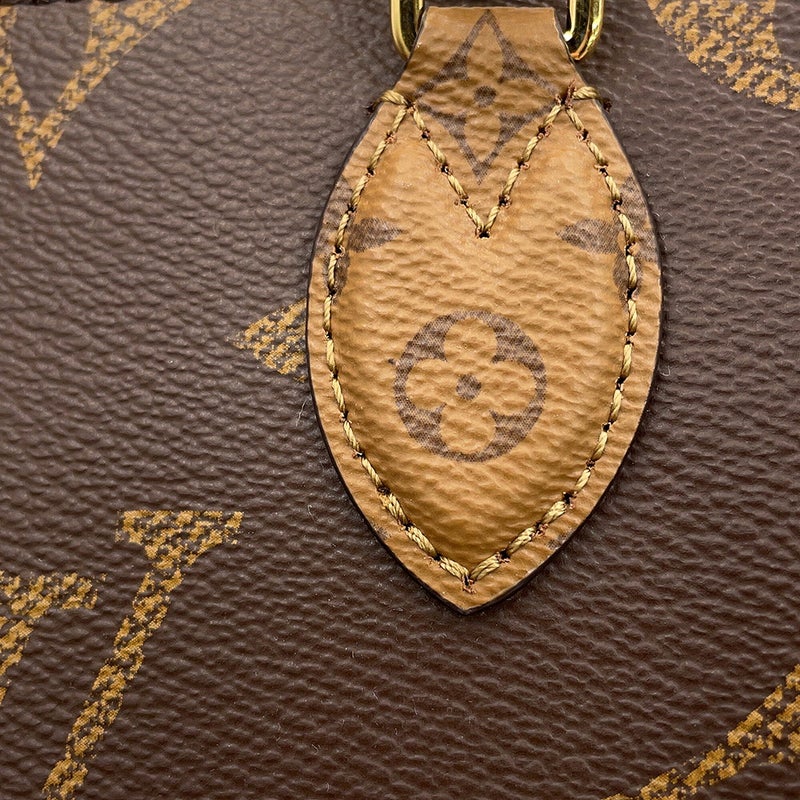 ルイヴィトン ハンドバッグ モノグラム・リバース オンザゴーBB M46839 LOUIS VUITTON 2wayショルダーバッグ