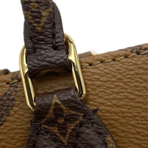 ルイヴィトン ハンドバッグ モノグラム・リバース オンザゴーBB M46839 LOUIS VUITTON 2wayショルダーバッグ